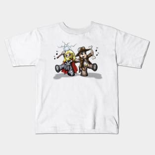 Lightning and Bone Kids T-Shirt